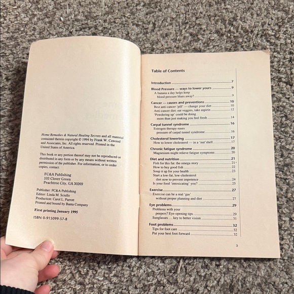 Home Remedies & Natural Healing Secrets Book - Picture 5 of 9